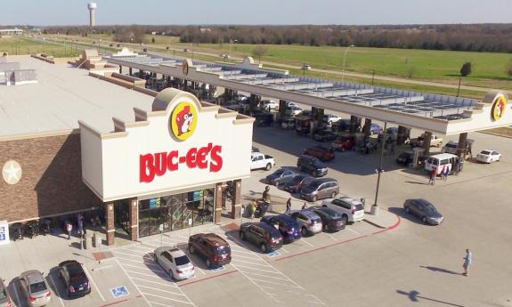 Buc-ee's (St. Augustine) is off of I-95 in World Golf Village.