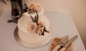 Wedding Cake with EP Events in St. Augustine, Florida 