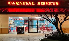Welcome to Carnival Sweets, open until 9:00 p.m on weekends in St. Augustine.
