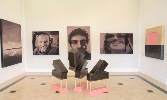 An art exhibit at the Cultural Center at Ponte Vedra Beach.