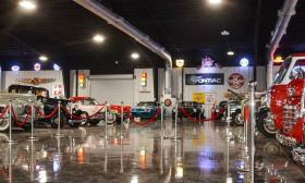 The showroom for Classic Cars of St. Augustine.