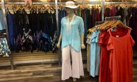 Womens fashions at Cotton World in historic St. Augustine, FL