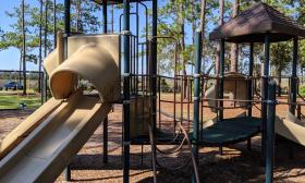 The playground at Faver-Dykes State Park in St. Augustine.
