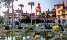 Ride in Style's tours pass St. Augustine's beautiful historic sites, including Flagler College.
