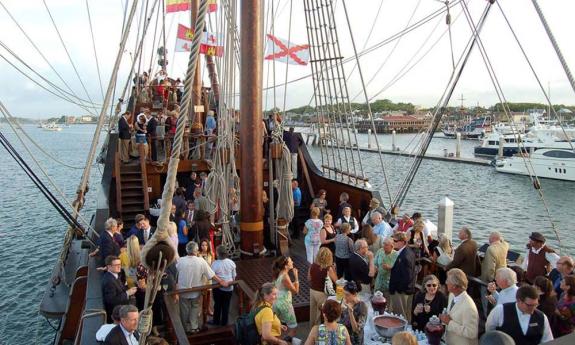 The tall ship El Galeon is open for tours every day when docked in St. Augustine.