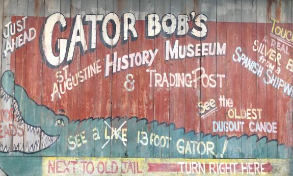 Gator Bob’s Trading Post in St. Augustine, FL