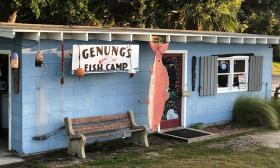 Genung's Fish Camp in St. Augustine, Florida.