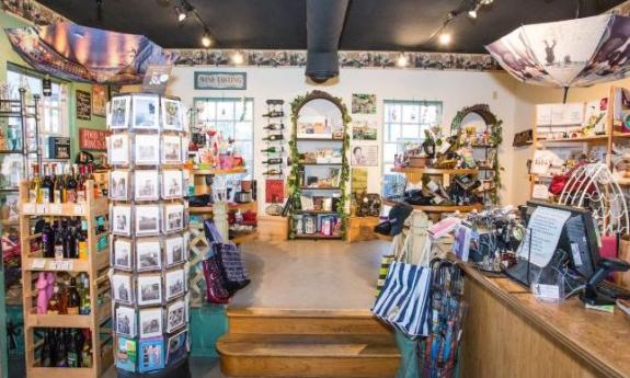 Wine, gifts, and gifts with a wine motif can all be found at the Gifted Cork & Gourmet in St. Augustine.