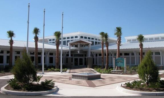 The Environmental Education Center at GTM Research Reserve in Ponte Vedra Beach, FL.