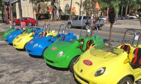 Save money on a rental car with St. Augustine Bike Rentals many transportation options.