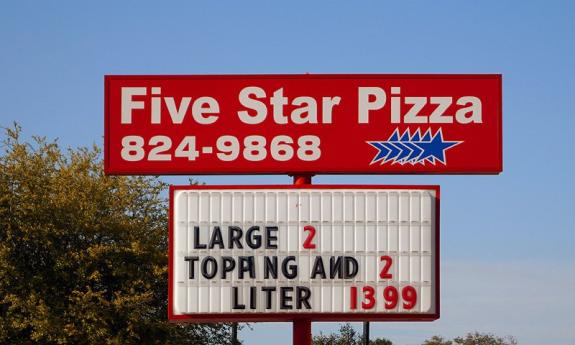 Five Star Pizza