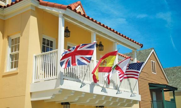 One of the few places to stay on the bayfront in St. Augustine.