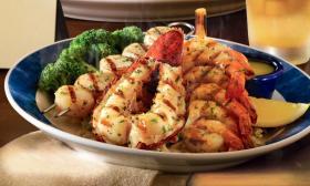 Lobster, scallops, and shrimp platter from Red Lobster