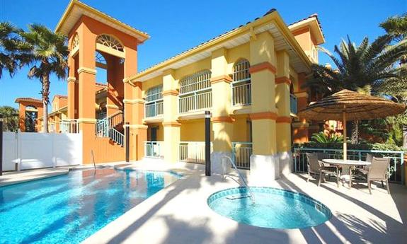 Pool area views at Best Western in Saint Augustine, Florida. 