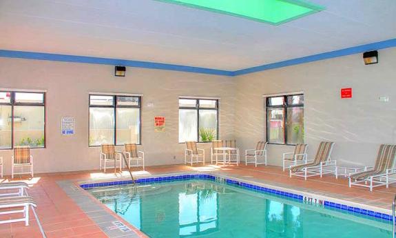 Refreshing pool at the Regency Inn at St. Augustine Beach.