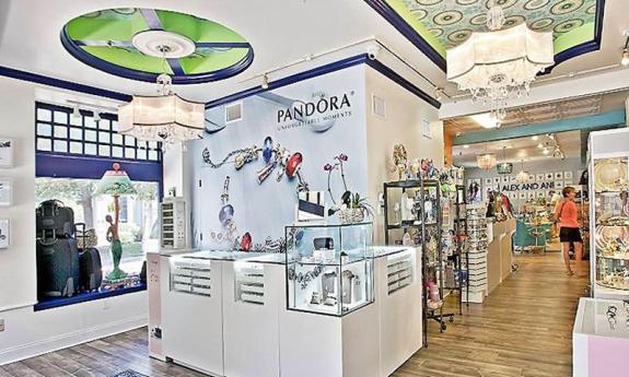 Commemorate your visit to St. Augustine with a Pandora charm at Artsy Abode. 