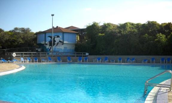 The swimming pool at Bryn Mawr Ocean Resort.