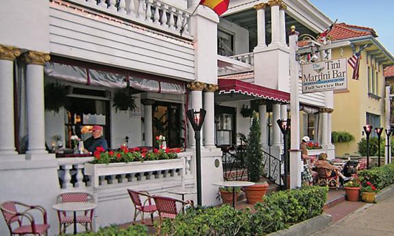 Located just across from the bay in the historic downtown district of Saint Augustine, Florida.