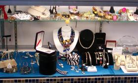 Vintage jewelry at Christe Blue in St. Augustine, Fl.