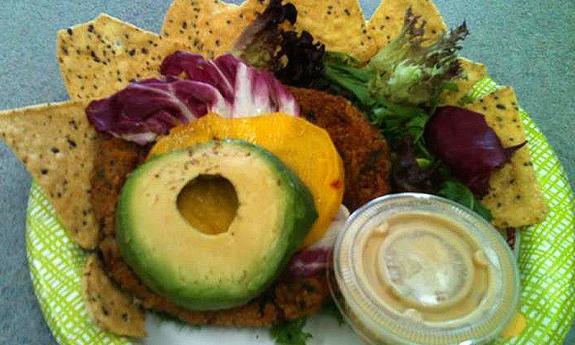 Only healthy dishes made from fresh ingredients are served at Creative Juices Natural Café in St. Augustine.