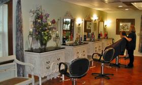 Located just over the Bridge of Lions, Debbie's Day Spa & Salon provides hair cuts, color and more.