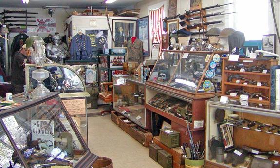 DMZ Military Antiques off of San Marco Avenue.