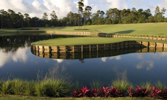 Golf Course at TPC Sawgrass in Ponte Vedra Beach, Florida