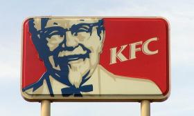 Kentucky Fried Chicken restaurant sign outside St. Augustine, Florida
