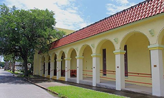 The exterior of the Limelight Theatre in St. Augustine, FL.