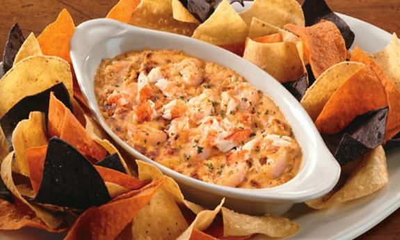 Southwestern shrimp dip appetizer