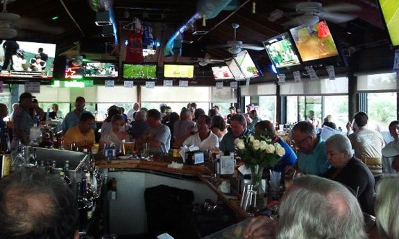The Oasis Deck and Restaurant in Saint Augustine Beach, Florida