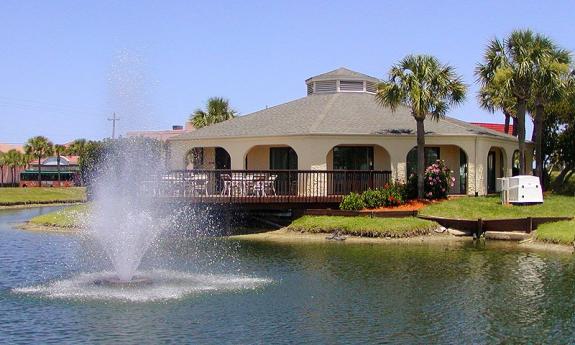 The clubhouse at the Ocean & Racquet Club in St. Augustine Beach.