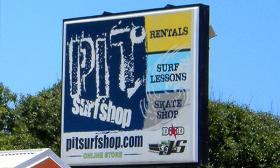 Pit Surf Shop is located on A Street at beautiful Saint Augustine Beach.
