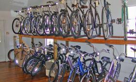 Bicycles for sale at Sprockets in St. Augustine.