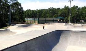 St. Augustine's Treaty Park skate bowl.