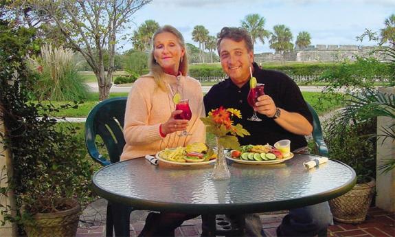 Enjoy a great bar menu, cold drinks, and amazing views!