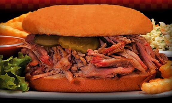 Eat a Woody's sandwich for your barbeque fix.