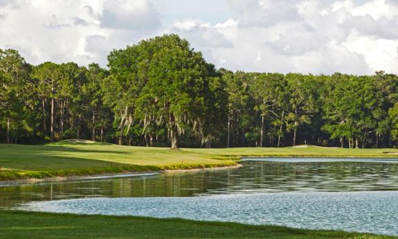 The course at Julington Creek north of St. Augustine.