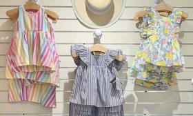 Outfits for little girls found at Linen & Waves in St. Augustine.