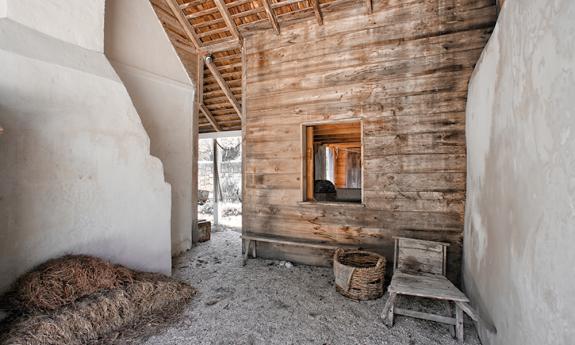 The livery stable at the Ximenez-Fatio House in St. Augustine, Fl