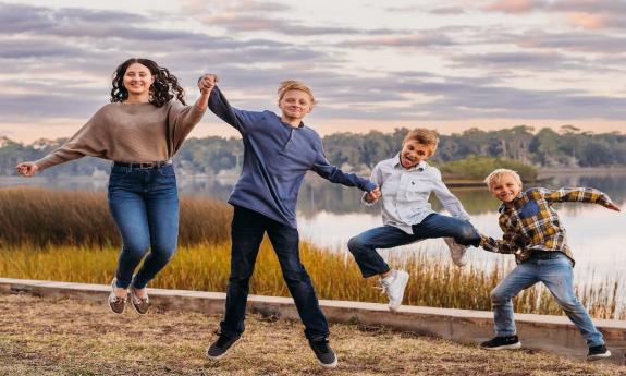 Siblings courtesy of Lunar Kiss Photography in St. Augustine.