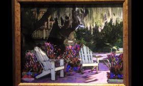 Steven Anderson is one of the fine local artists whose work is displayed at the Galeria Lyons in St. Augustine, Florida.