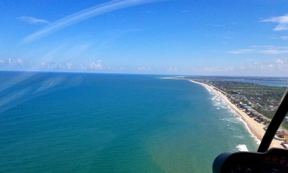 View of the Florida Coastline in St. Augustine, Florida