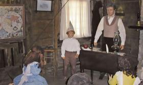 See replicas and historical displays at the Oldest Wooden School House.