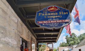 St. Augustine's Panama Hat Company offers hats in all shapes and sizes.