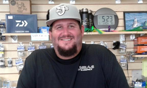 Roland Beamish, fisherman and creator of lures at Beamish Custom Tackle in St. Augustine.