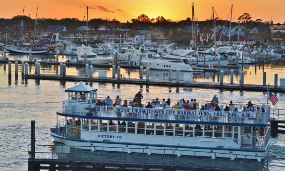 Sunset from Scenic Cruise 