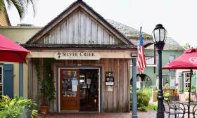 Exterior of Silver Creek store in St. Augustine, Fl 