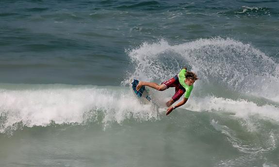 Vilano Beach is a favorite spot for skimboarders and hosts the annual National Skimboarding Tournament.