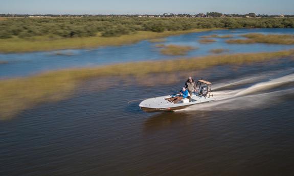 boat going fast
